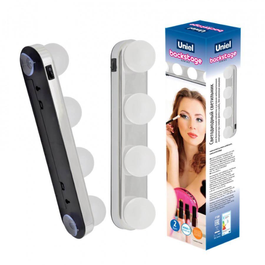 Настенный светодиодный светильник Uniel Backstage ULM-F54-2W/4000K/4AA IP20 Chrome UL-00006856 Настенный светодиодный светильник Uniel Backstage ULM-F54-2W/4000K/4AA IP20 Chrome UL-00006856