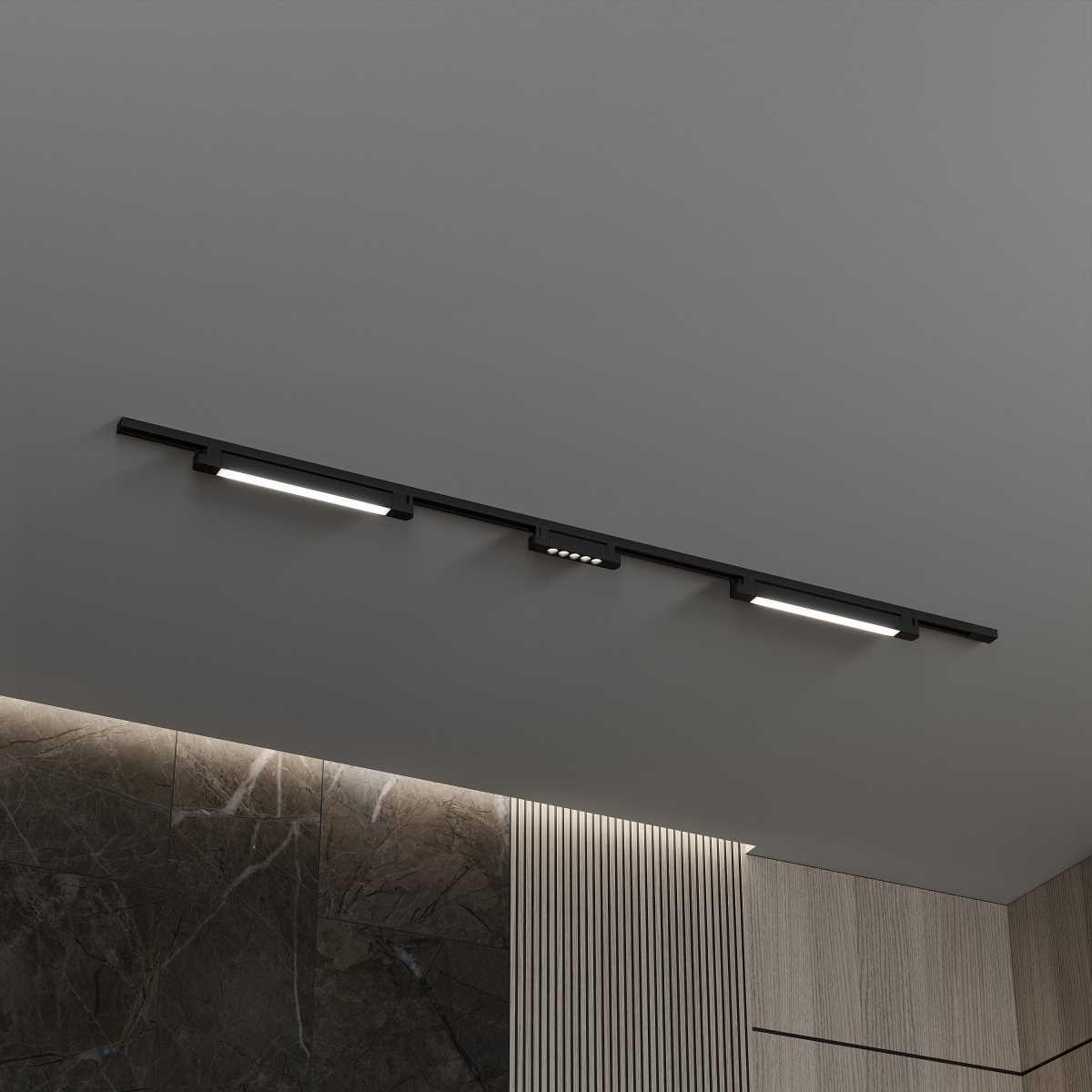 Трековая система со светильниками №10 однофазная накладная Hesby Lighting Skylite HSBL_kompl_S010_NI2B3K
