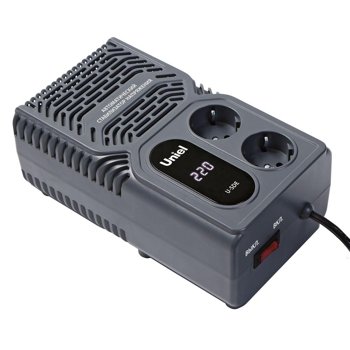 Стабилизатор напряжения Uniel Constant 500ВА U-SDE 500W UL-00012766