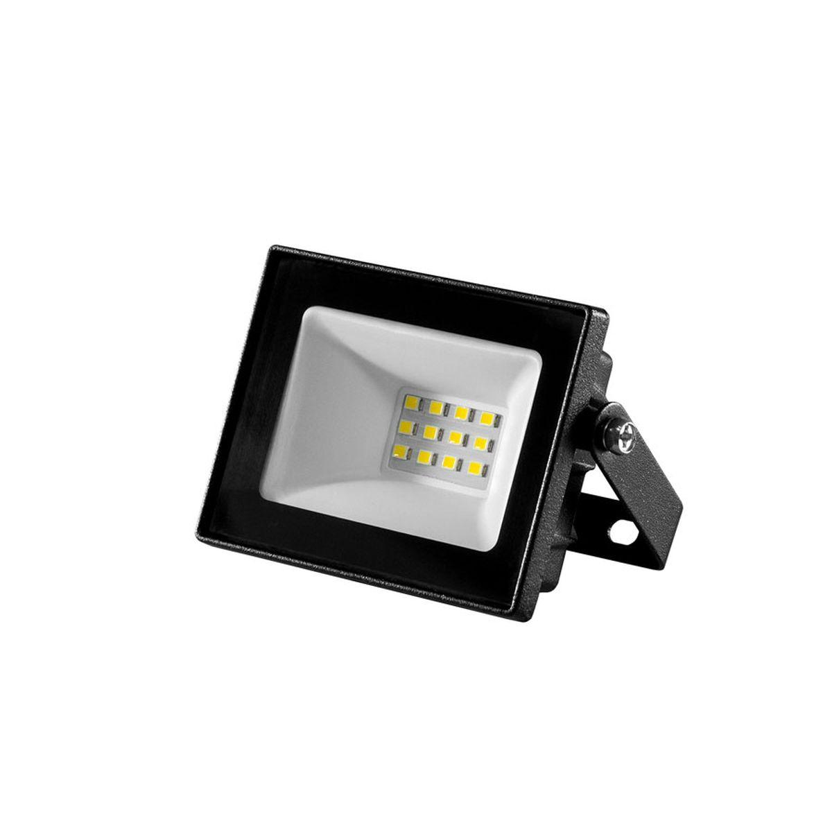 Прожектор светодиодный ELFLED, SMD, 10Вт, черный корпус, IP65, белый ELFLED-FL-10W-black-W