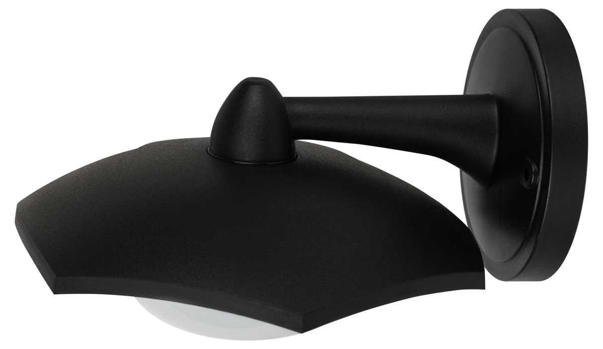 Садово-парковый светильник ЭРА «Дели 5» ДБУ 07-8-007 черный 6-гранный IP44 светодиодный 8Вт 3000K Б0064316