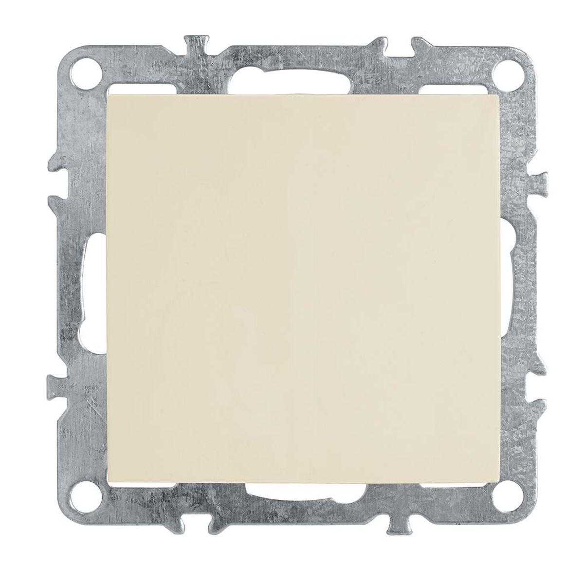 Выключатель 1-клавишный (механизм), Stekker, PSW10-9103-02, 250В, 10А Эрна, слоновая кость 39322