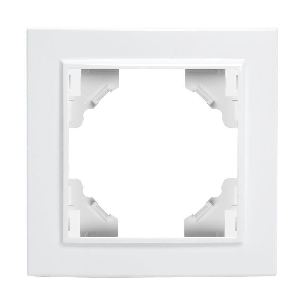 Рамка 1-постовая Stekker Эрна белый PFR00-9001-01 39623