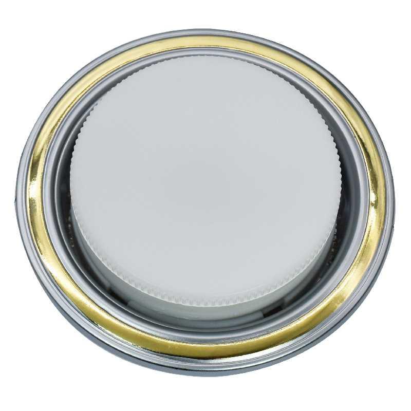 GCL-GX53-H38 General Два Круга Золото/Черный Хром/Золото