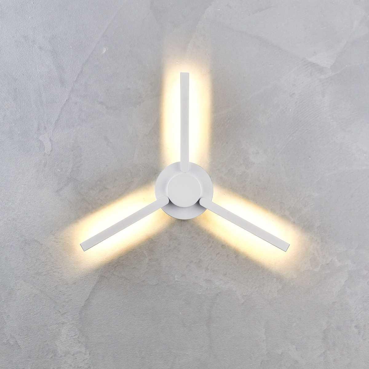 Уличный настенный светодиодный светильник Elektrostandard 1665 Techno LED Lever белый a040501