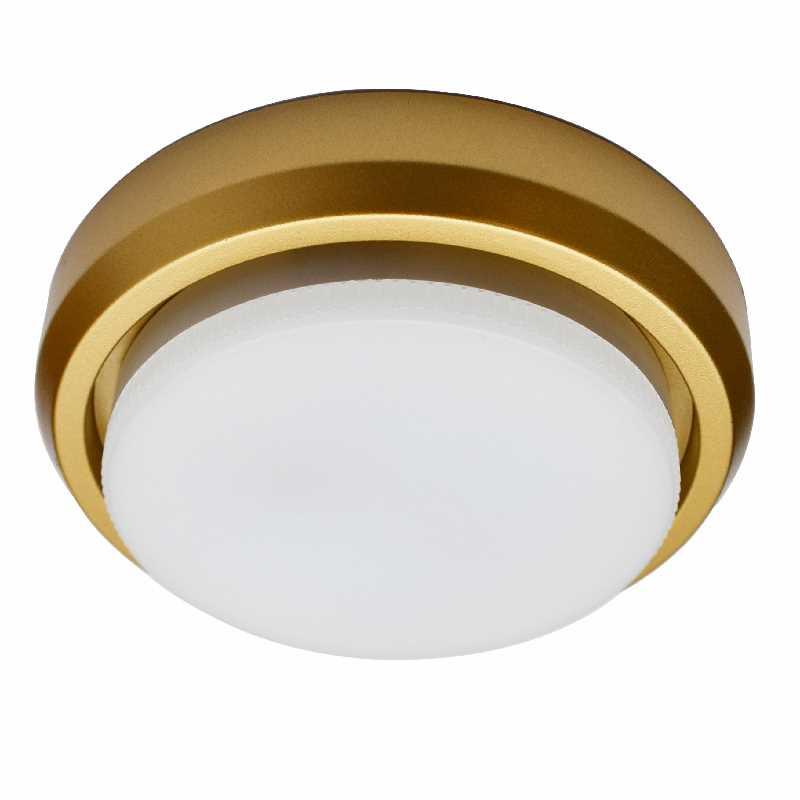 Светильник General GCL-GX53-H18-P-G ЗОЛОТОЙ Накладной