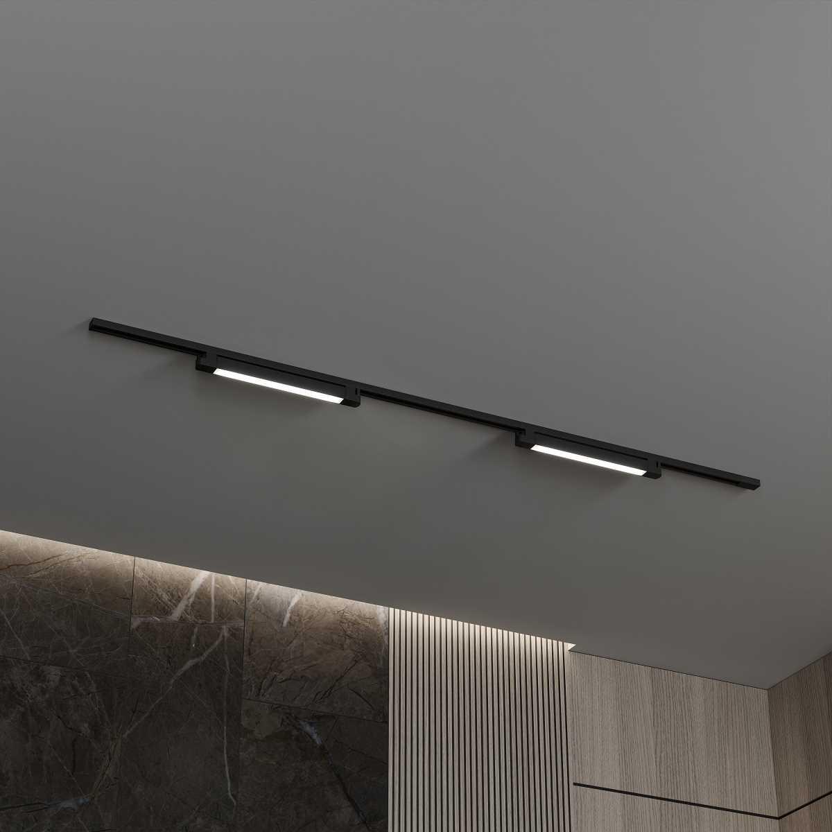 Трековая система со светильниками №1 однофазная накладная Hesby Lighting Skylite HSBL_kompl_S001_NI2B3K