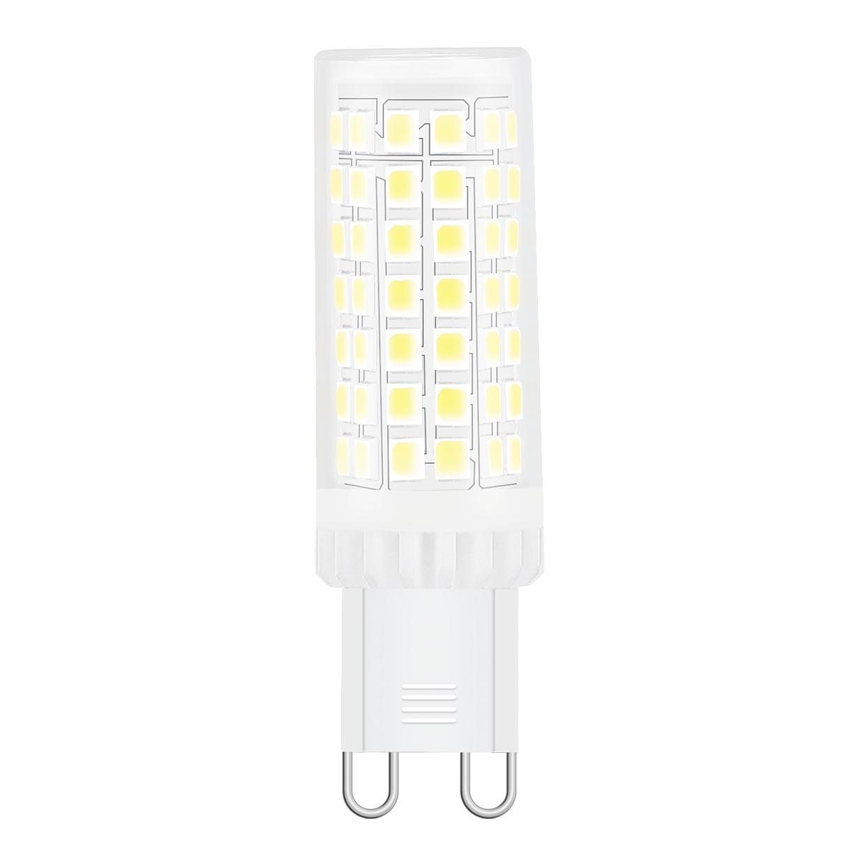 Лампа светодиодная Gauss G9 6,5W 6500K прозрачная 107309306