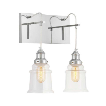 Бра Lumina Deco Fredica Moletti LDW 6844-2 CHR+PR