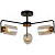 Потолочная люстра Illumico IL8248-3COU-79 BK GD