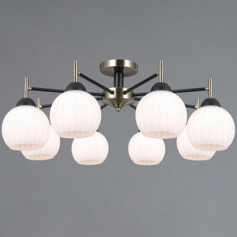 Светильник потолочный Illumico IL0579-8CSQ-25 BK AB TRENTO