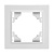 Рамка 1-постовая Stekker Эрна белый PFR00-9001-01 39623