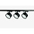 Комплект однофазной трековой системы ЭРА TR71-GX53-SET-3-1 BK Б0063931