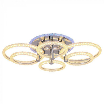 Потолочная светодиодная люстра Profit Light 8024/4+2 CHR