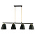 Подвесная люстра Lussole Loft Yukon LSP-8054