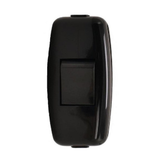 Выключатель навесной Lezard Accessories черный 715-1100-611B