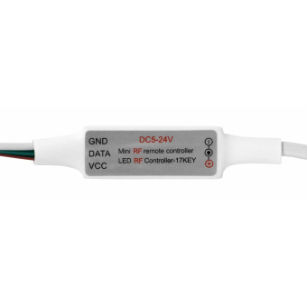 Мини-контроллер ELF YC102W-3 с радиоуправлением, SM-control, 5/24В ELF-miniRF-YC102W-3