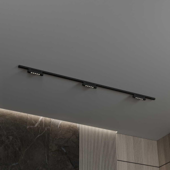 Трековая система со светильниками №9 однофазная накладная Hesby Lighting Skylite HSBL_kompl_S009_NI2B4K
