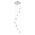 Подвесная светодиодная люстра ST Luce Cascato SL6114.103.08