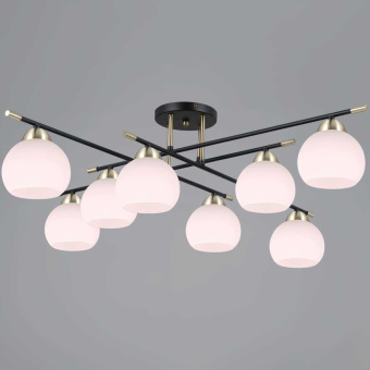 Потолочный светильник ILLUMICO IL0446-8CSQ-24 BK AB LIBRA