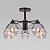 Потолочная люстра Eurosvet Takara 70135/5 кофе