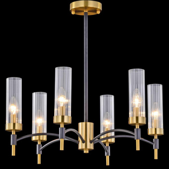 Потолочный светильник ILLUMICO IL5177-6PLS-29 BRASS TUBO