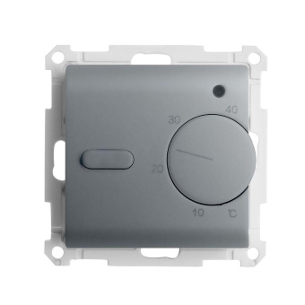 Терморегулятор для теплого пола Stekker Катрин серебро GLS00-7117-03 49742