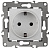Розетка ЭРА 12 2P E Schuko 16A 250V 12-2001-01 Б0014681