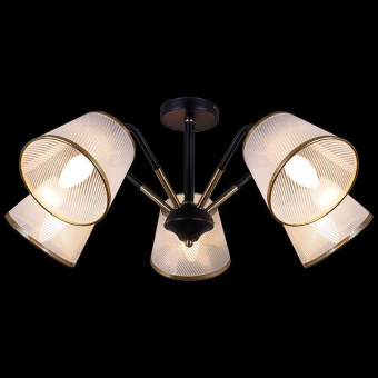 Потолочная люстра Illumico IL0344-5CSQ-79 BK AB
