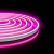 Светодиодный неон Apeyron 10W/m 120LED/m 2835SMD розовый 5M 17-305