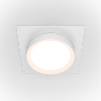 Встраиваемый светильник Maytoni Hoop DL086-GX53-SQ-W