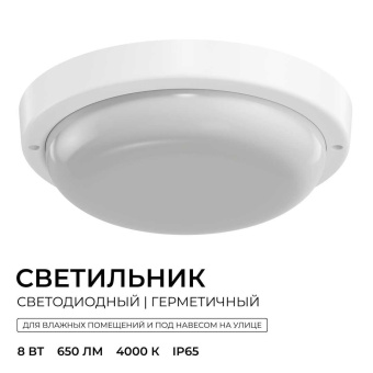 Светильник светодиодный герметичный OGM О28-01