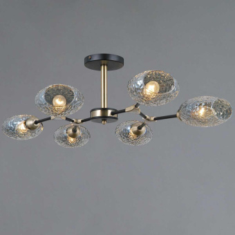 Светильник потолочный Illumico IL0272-6CSQ-25 BK AB TRENTO