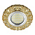 Встраиваемый светильник Fametto Luciole Dls-L136 Gu5.3 Glassy/Yellow