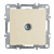 Розетка телевизионная 1-местная (механизм), Stekker, PST00-9108-02 Эрна, слоновая кость 39326