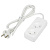 Удлинитель Uniel Ultra 2гн х 1,5м б/з S-CU2-1,5 White UL-00009975