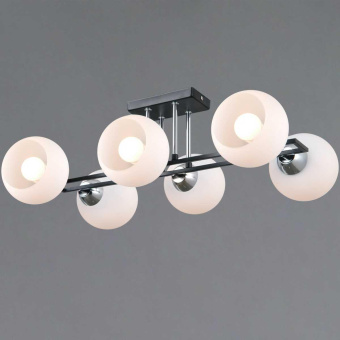 Светильник потолочный Illumico IL0791-6CSQ-25 BK CR TRENTO